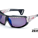Спортивные очки LiP Typhoon / Trans. Grey - Black / Zeiss / PA Polarized / Pacific Blue
