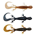 Savage gear 77468 3D Lizard Мягкая приманка 100 mm 5.5g 6 Единицы Albino Flash