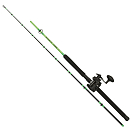 Купить Kinetic C123-023-001 Tycona CT Комбо для троллинга 2 Разделы Черный Black / Green 2.14 m  7ft.ru в интернет магазине Семь Футов