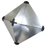 Nuova rade k176 радиолокационный отражатель Silver 42x32x32 30.5 x 30.5 x 41.5 cm