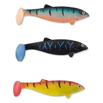 Herakles ARHKEP06 Мягкий приманка Huge Shad 135g 200 mm Orange Tiger