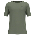Odlo 111702-40339-M Базовый слой с коротким рукавом Merino 200 Зеленый Matte Green M