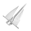 Купить Fob m12206 Якорь THP Grey 48x35x13 6 Kg 7ft.ru в интернет магазине Семь Футов