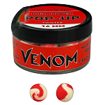 Feedermania V0119101 Venom High Power 45g Бойл Cherry Pop Ups Красный White / Red 16 mm