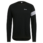 Rapha TLT01XXAMCMED Базовый слой с длинным рукавом Trail Technical Черный Black / Light Grey M