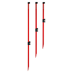 Daiwa PI257183 Surfcasting Bankstick Красный  Red 100 cm 