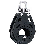 Harken 2660 Carbo 75 Mm Шкив Черный  Black / Silver