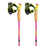Leki 65225842-125 Ultratrail FX One Superlite Поляки Розовый Neonpink / Neon Yellow / Natural Carbon 125 cm