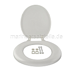 RM69 RM513 Сиденье и крышка, пластик, белый, для Standard и Sealock