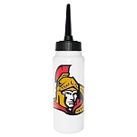 Nhl 65073-OTTAWA SENATORS Бутылка для воды «Оттава Сенаторз» 1L Белая White / Black
