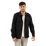 Brandit 4102-2-7XL Рубашка с длинным рукавом US Черный Black 7XL