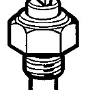 Oil temperature sensor 70-120° with alarm insulated poles, 27.812.00