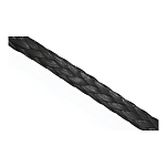 Трос English Braids DC30Bk Dynamic line Ø3мм 1020кг 12прядей черный из Dyneema SK78