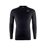 Kappa 311546W-005-8Y Базовый слой с длинным рукавом Vurbat Черный Black 8 Years