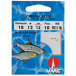 Ragot 232021022 15 cm 8 mm 9011BL Крюк 15 cm 8 mm Серебристый Cristal Bleu 20 