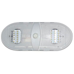 Valterra 800-DG654301VP Slim Line 3500K 12V 3-полосный Выключатель Купол Вел Свет White 360 Lumens