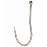 Amiaud 826012 Round Gaff Hook 170x10 mm Серебристый  Silver