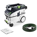 Festool 574947 Cleantec CTL E 350-1200W 26L Пылесос  White / Black