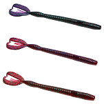 Zoom bait 11140025 Z-Craw Worm Мягкая Приманка 172 Mm Многоцветный Green Pumpkin