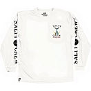 Купить Salty crew 20135037-WHT-L Футболка с длинным рукавом от высыпаний Tailed Tech Rashguard Белая White L 7ft.ru в интернет магазине Семь Футов