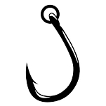 Gamakatsu 185259-00500-00000-00 Live Bait HD NS Крючки С Одним Глазком Black 5/0