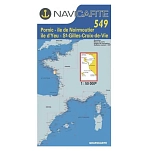 Navicarte NA500555 555 Морские карты Кап-Брето и Лекейто
