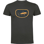 Kruskis CA65500546C074 Футболка с коротким рукавом Fresh Tuna Серый Dark Grey 2XL
