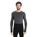 Купить Icebreaker IB0A56HHL Базовый слой с длинным рукавом 260 ZoneKnit™ Merino Серый Jet Heather / Black / Metro H L 7ft.ru в интернет магазине Семь Футов