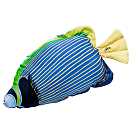 Купить Gaby GP-175693 Средняя подушка Императорская рыба-ангел Голубой Multicolor 7ft.ru в интернет магазине Семь Футов