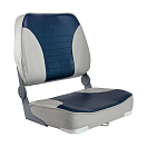 Кресло XXL складное мягкое двухцветное серый/синий Springfield 1040691