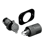 Комплект розетки трехпроводной универсальной BEP Marine 12VCP