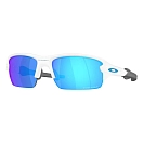 Купить Oakley OO9511-0259 Солнцезащитные очки Flak 2.0 s Polished White 01 Prizm Sapphire/CAT3 7ft.ru в интернет магазине Семь Футов