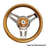 Volante in legno Teak, 45.125.03