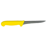 Schlachthausfreund 540601 Прямой жесткий нож для обвалки кости Желтый Yellow 15 cm 