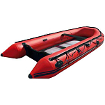 Goldenship GS420AL 4.20 m Надувная лодка с алюминиевой подошвой Золотистый Red 6 Places 