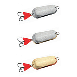 Mikado PMB-WTRD-24-SS Trython Double Ложка 65 мм 24 г Золотистый Silver