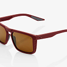 Спортивные очки 100% RENSHAW - Soft Tact Crimson - Bronze Lens, 60021-00003