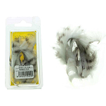 Baetis RZB201/WA Zonker Grizzly Перо Белая  White