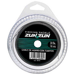 ZunZun 100120 Стальная Линия 10 M Черный  Black 20 Lbs 