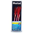 Купить Mustad CL-RIG41-1/0-10 Hokkai Trace 3 Hooks Красный  Red 1/0  7ft.ru в интернет магазине Семь Футов