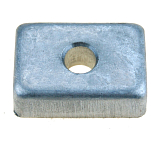 Recmar REC875208 Mercury Tohatsu REC875208 цинковый анод Золотистый Grey 100 x 120 mm 