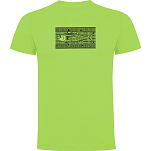 Kruskis CA65500128K208 Футболка с коротким рукавом Tuna Tribal Зеленый Light Green S
