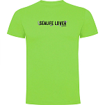 Kruskis CA65500328C079 Футболка с коротким рукавом Sealife Lover Зеленый Light Green L
