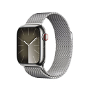 Купить Apple MRJ43QL/A Watch Series 9 GPS Loop 41 mm Серебристый Silver Steel Milanese 7ft.ru в интернет магазине Семь Футов