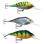 Fox rage NHL412 Hitcher Crank&Troll DR Floating воблеры 100 Mm 35g Золотистый UV Silver Baitfish