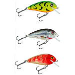 Salmo QBU034 Butcher Floating Пескарь 50 Mm Многоцветный Black Shadow