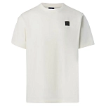 North sails 692860-0105-XXL Футболка с коротким рукавом Logo Белая Marshmallow 2XL