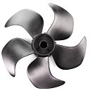 SIDE-POWER 71261 Гребной винт для SE80/SE100 / носовое подруливающее устройство / 5-лопастной