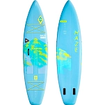 Aquatone ts-022 Надувная доска для падлбординга Haze All Round 11´4´´ Blue / Yellow 85x35x45 345 cm