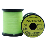 Uni products Z35WFC-UNIT линия Thread 42 m  Fluo Chartreuse Waxed 3/0